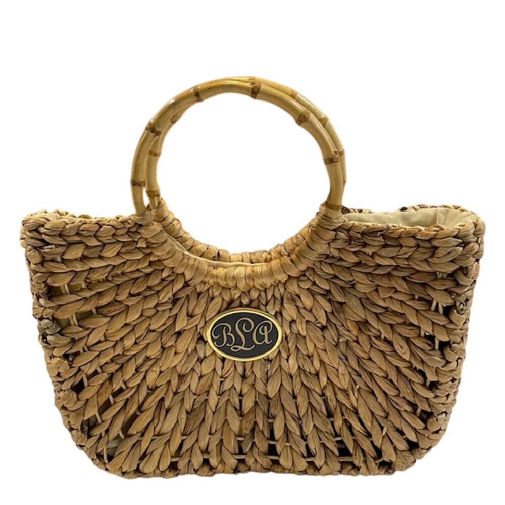 Wimberly Inc. Basket Bags-One Of "The Pink Monogram Company"  NWTS
